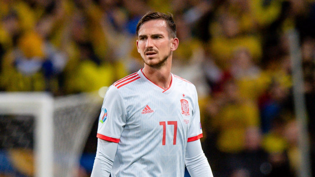 Fabian Ruiz memperkuat Spanyol dalam laga Kualifikasi Piala Eropa 2020 melawan Swedia. Foto: Bildbyran via Reuters/Simon Hastegård