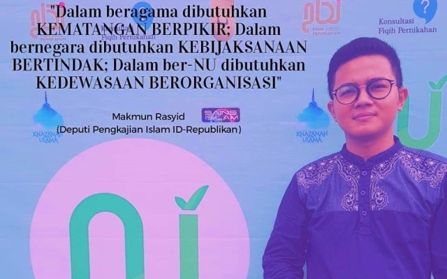 Deputi Pengkajian Islam ID-Republikan, Makmun Rasyid. Foto : Istimewa