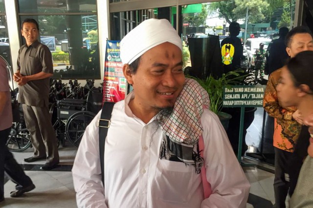 Menantu Wiranto, Abdi Setiawan Effendi di RSPAD Gatot Subroto, Jakarta. Foto: Ferry Fadhlurrahman/kumparan