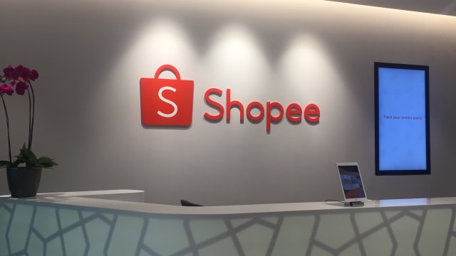 Kantor pusat baru Shopee di Singapura. Foto: Astrid Rahadiani/kumparan