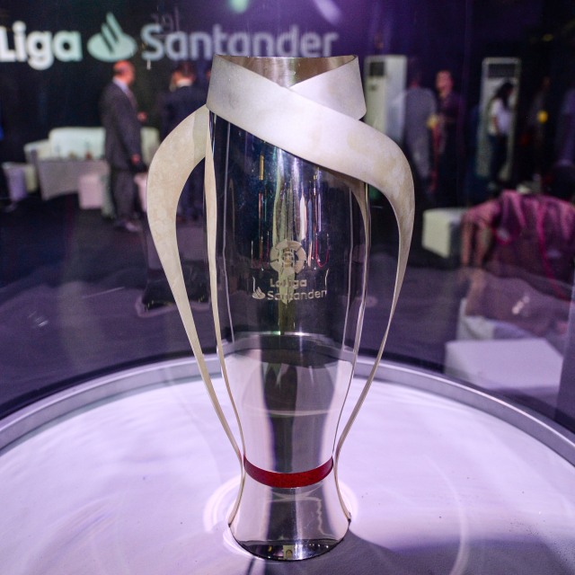 Trophy La Liga. Foto: MOHAMED EL-SHAHED / AFP