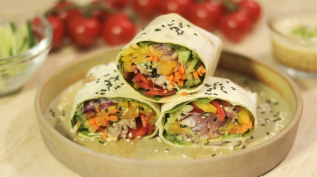 Video: Cara Unik dan Praktis Membuat Tuna Salad Wrap