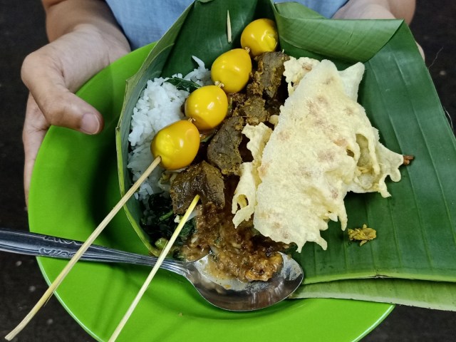 Menu makanan di Warung Boma. Foto: Dok. Ridho Rakhmatullah