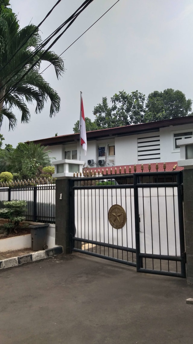 Rumah dinas Tjahjo Kumolo di Widya Chandra, Jakarta Selatan. Foto: Fadjar Hadi/kumparan