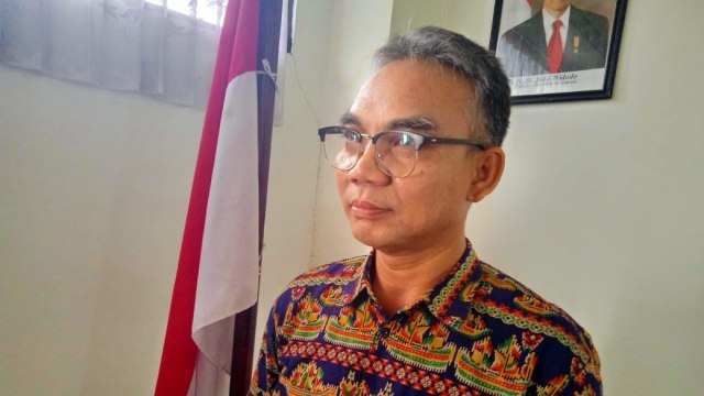 Ketua DPC INSA Banjarmasin, Moch Nurdin ditemui di kantor KADIN Kalsel, Jumat (18/10/2019). Foto: Donny Muslim/banjarhits.id