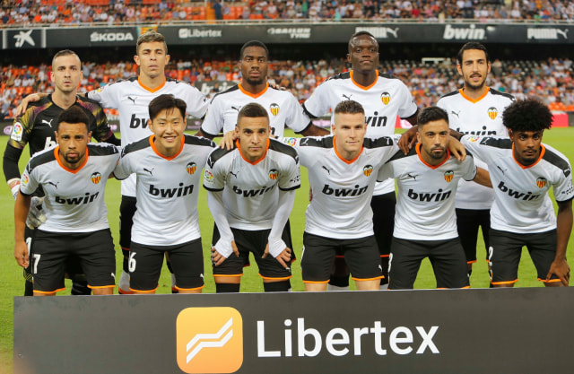 Skuat Valencia musim 2019/20. Foto: La Liga