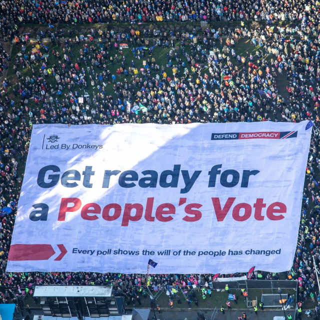 Aksi Demo pro-referendum Brexit jilid dua