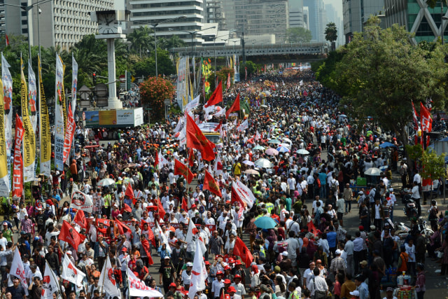Beda Cara Relawan Rayakan Pelantikan Jokowi di 2014 dan 2019 (47272)
