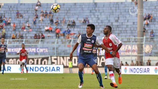 Arema vs Persipura (Foto: Dok. Liga Indonesia)