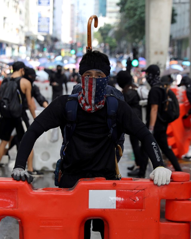Aksi protes kembali digelar di Hong Kong. Foto: Reuters