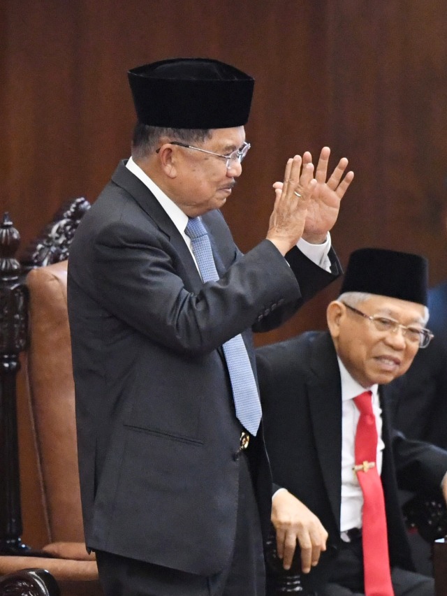Pelantikan Presiden 2019, Ma'ruf Amin, Jusuf Kalla, POTRAIT