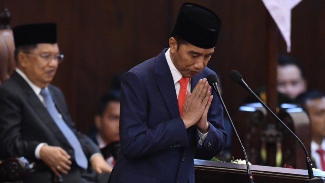 Jokowi Tak Singgung soal Pemberantasan Korupsi di Pidato Pelantikan (94360)