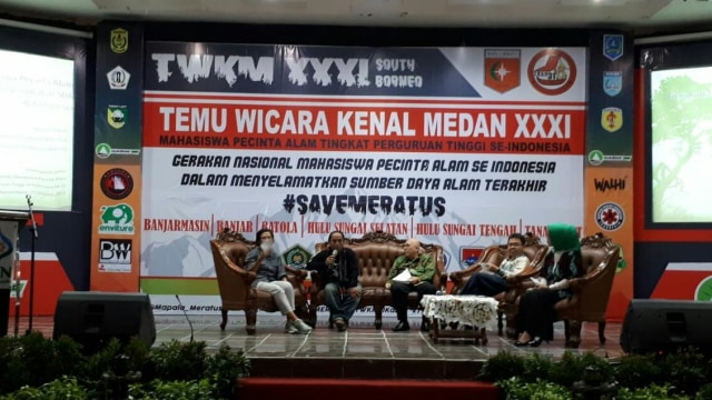 TWKM di Auditorium Mastur Jahri kampus UIN Antasari, Banjarmasin pada Senin (21/10/2019). Foto: Donny Muslim/banjarhits.id