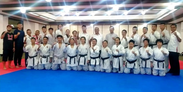 Tim Karate Indonesia. Foto: Dok. PB Forki