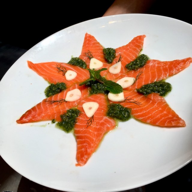 Salmon Carpaccio