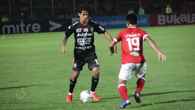 Bali United vs Badak Lampung FC. (Foto: Dok. PT LIB)