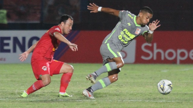 Kalteng Putra vs Borneo FC. (Foto: Dok. PT LIB)