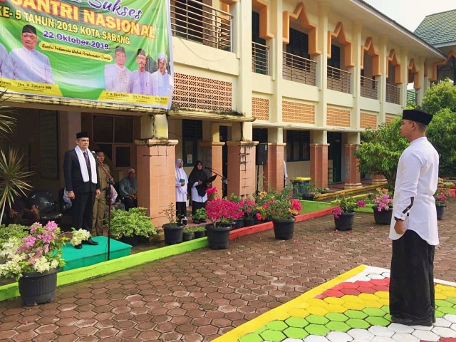 Peringatan Hari Santri Nasional (HSN) di Aceh. Foto: Dok. Kemenag Aceh