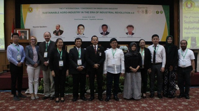 International Conference On Green Agro-Industry oleh Universitas Pembangunan Nasional 'Veteran' Yogyakarta, Selasa (22/10/2019). Foto: Birgita.
