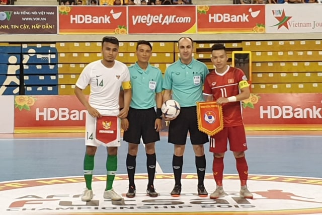 Timnas Futsal Indonesia melawan Vietnam