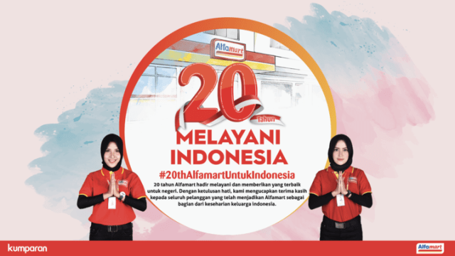 com-20 Tahun Alfamart Melayani Indonesia Foto: Rizky Yuslam/kumparan