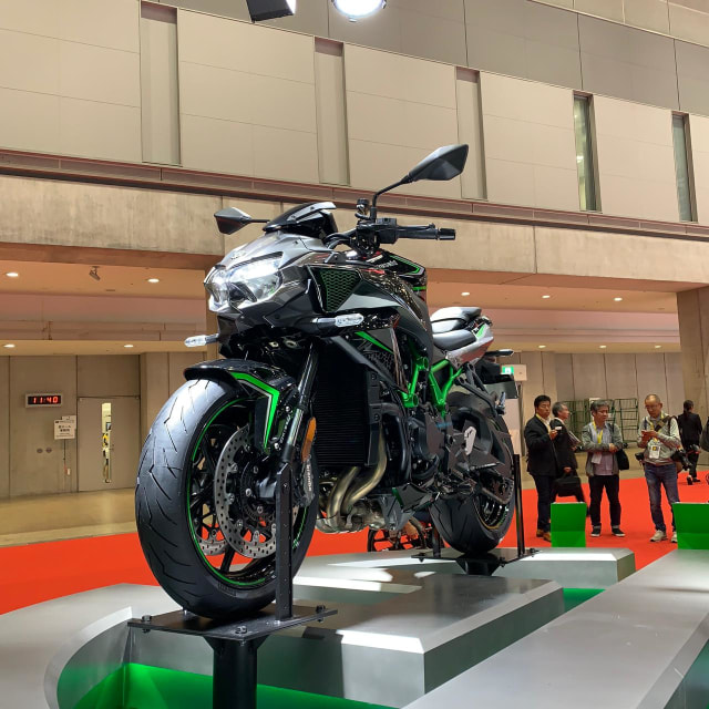 Kawasaki Ninja ZH2 250 di Tokyo Motor Show 2019 Foto: Gesit Prayogi