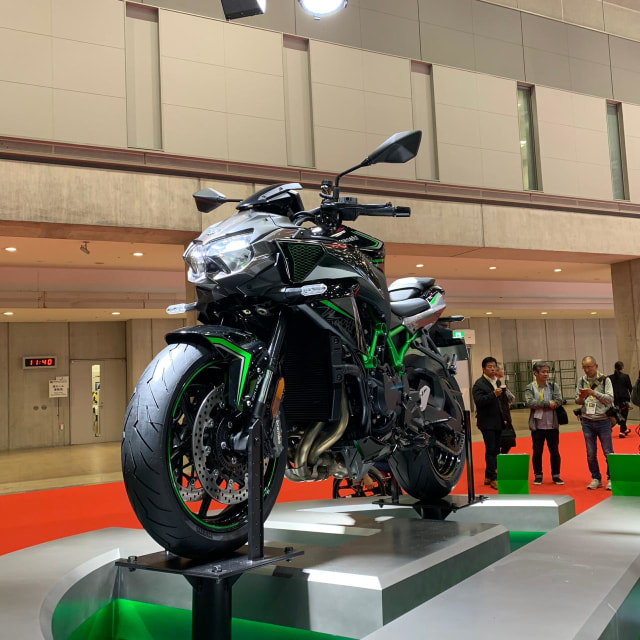 Kawasaki Ninja Z H2  di Tokyo Motor Show 2019 Foto: Gesit Prayogi