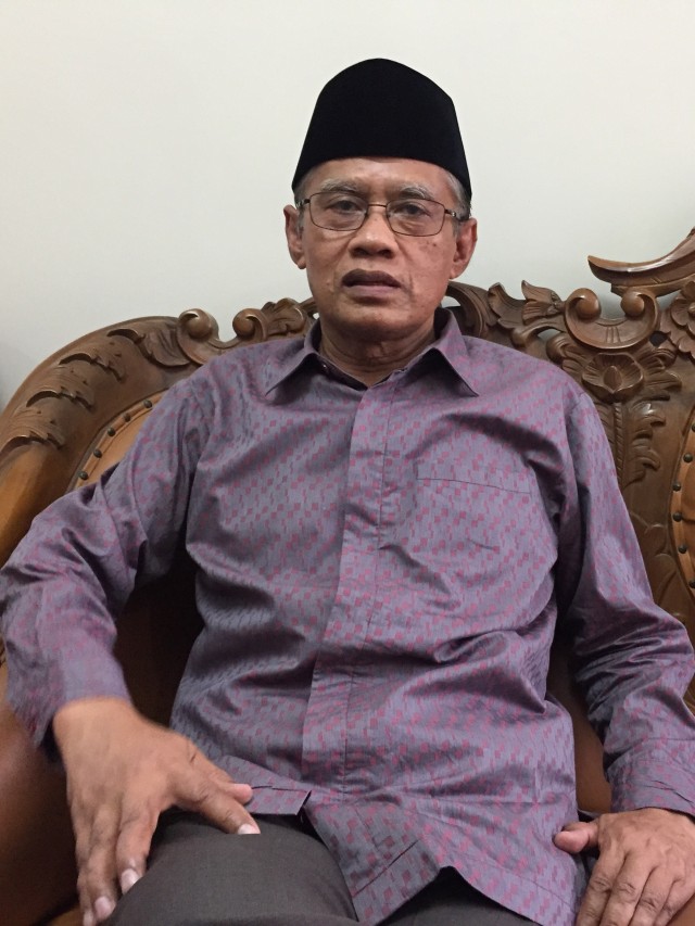 Ketua Umum PP Muhammadiyah Haedar Nashir. Foto: Arfiansyah Panji Purnandaru/kumparan 