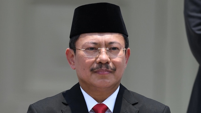 Menteri Kesehatan Terawan Agus Putranto di Istana Merdeka, Jakarta. Foto: ANTARA FOTO/Wahyu Putro A