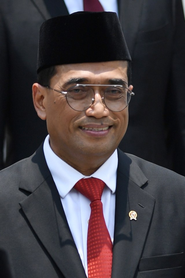 Menteri Perhubungan Budi Karya Sumadi di Istana Merdeka, Jakarta.  Foto: ANTARA FOTO/Wahyu Putro A