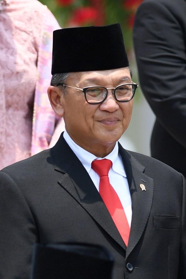 Menteri ESDM Arifin Tasrif di Istana Merdeka, Jakarta.  Foto: ANTARA FOTO/Wahyu Putro A