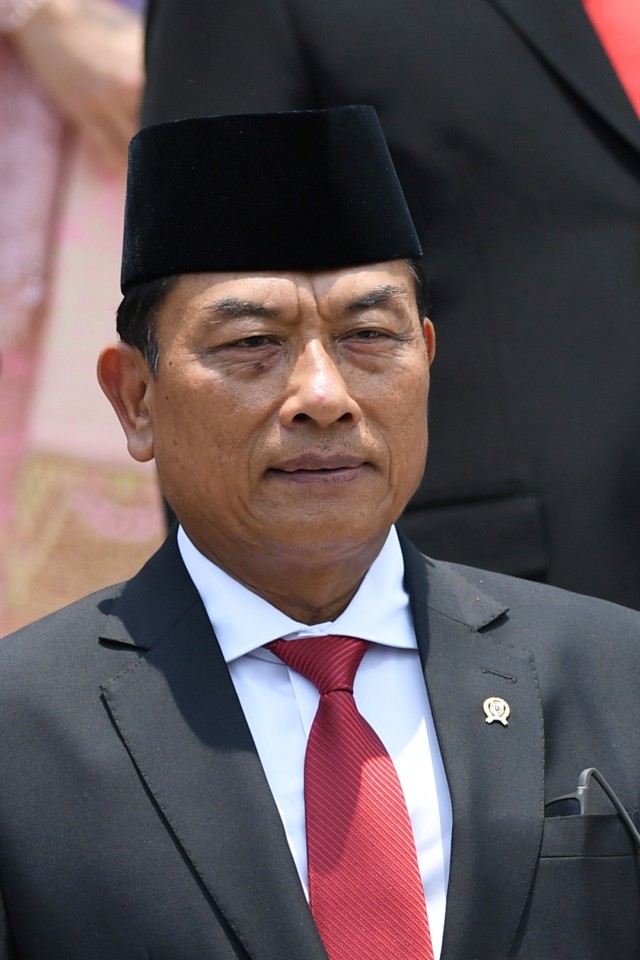 Kepala Staf Presiden Moeldoko di Istana Merdeka, Jakarta.  Foto: ANTARA FOTO/Wahyu Putro A