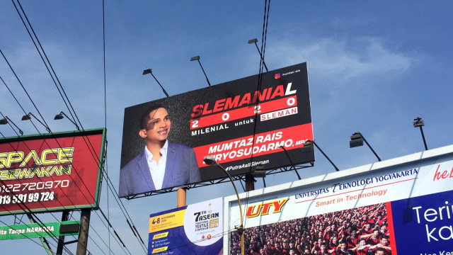Pilkada Sleman Makin Dekat, Muncul Baliho Anak ke-3 Amien Rais (73866)