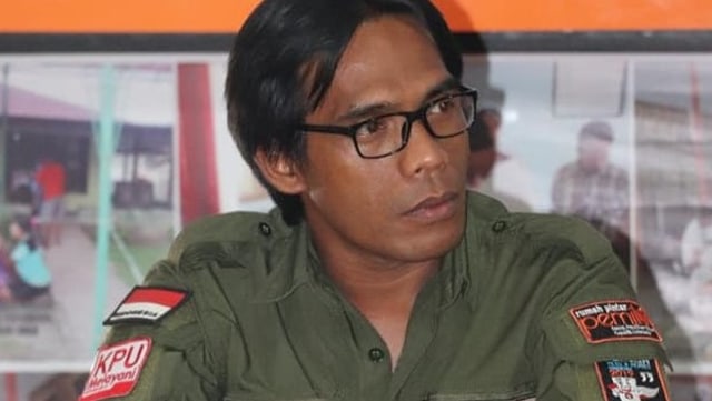 Ketua KPU Kota Tidore Kepulauan, Abdullah Dahlan