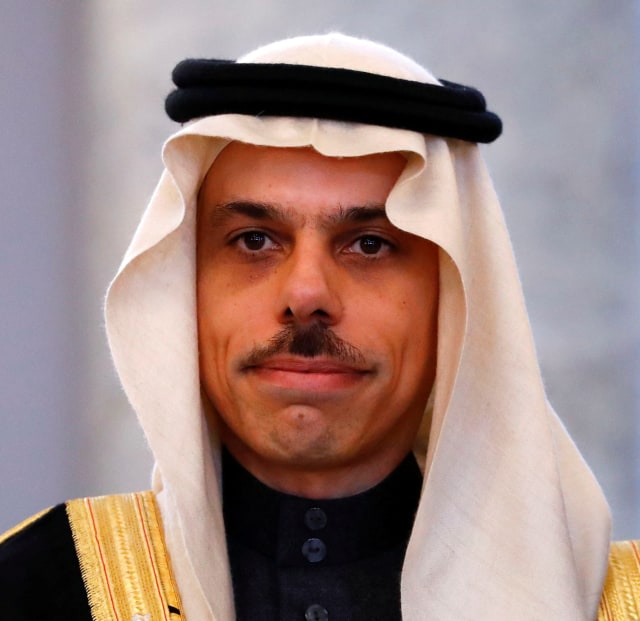 Menteri Luar Negeri Arab Saudi Faisal bin Farhan Al Saud Foto: Reuters/Fabrizio Bensch