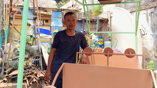 Odong-odong di kawasan Cempaka Putih