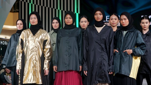 CLEAR x I.K.Y.K di Jakarta Fashion Week 2020, Jakarta, Kamis (24/10/2019). Foto: Fanny Kusumawardhani/kumparan
