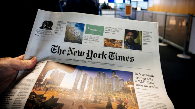 Koran The New York Times Foto: Shutter Stock