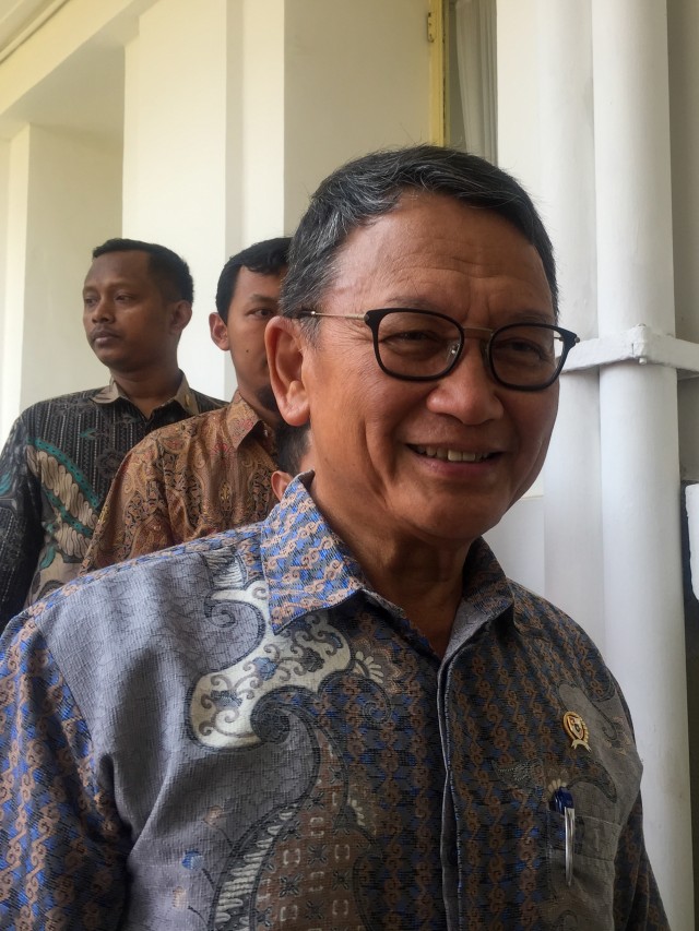 Menteri ESDM Arifin Tasrif di Kementerian ESDM, Jakarta. Jumat (25/10/2019). Foto: Ema Fitriyani/kumparan
