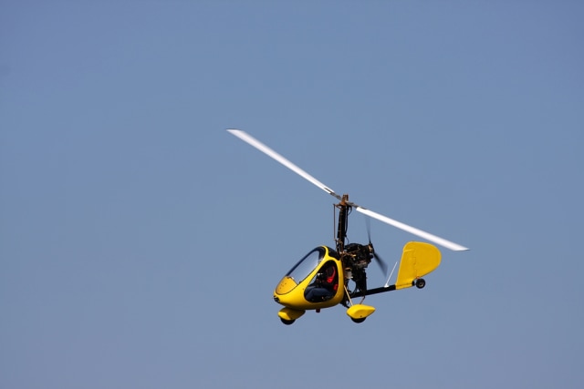 Ilustrasi gyrocopter Foto: Shutter Stock