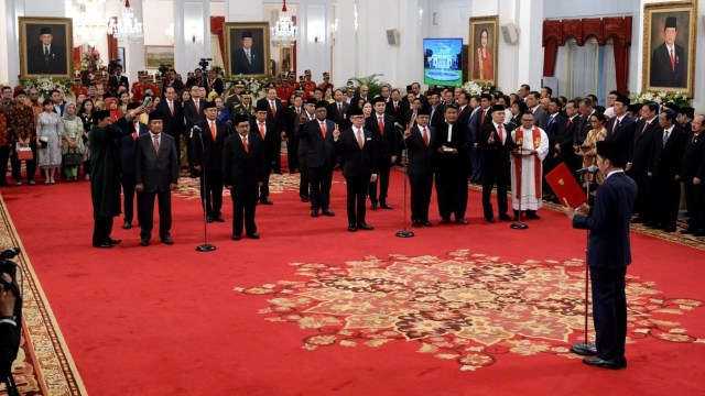 Pelantikan wakil menteri, Istana Merdeka