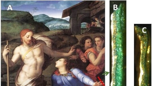 Foto: Lukisan karya Angelo Bronzino yang menggunakan cat Verdigris