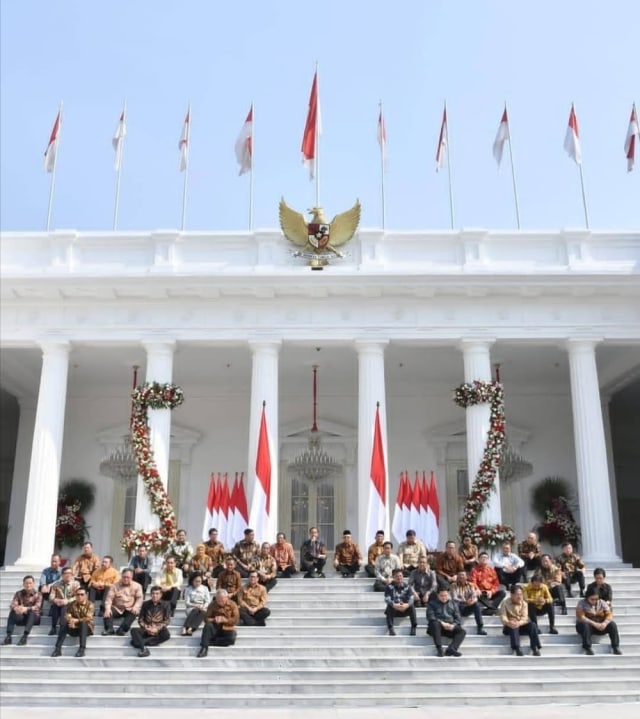 Kabinet Indonesia Maju. Foto: Instagram @jokowi