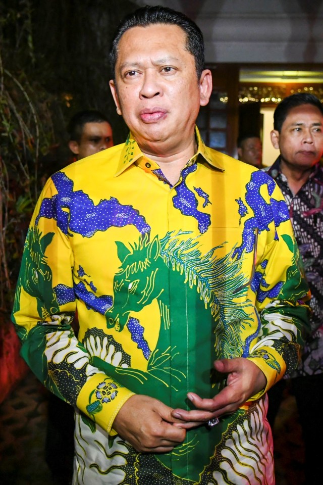 Ketua Majelis Permusyawaratan Rakyat (MPR), Bambang Soesatyo. Foto: ANTARA FOTO/Galih Pradipta
