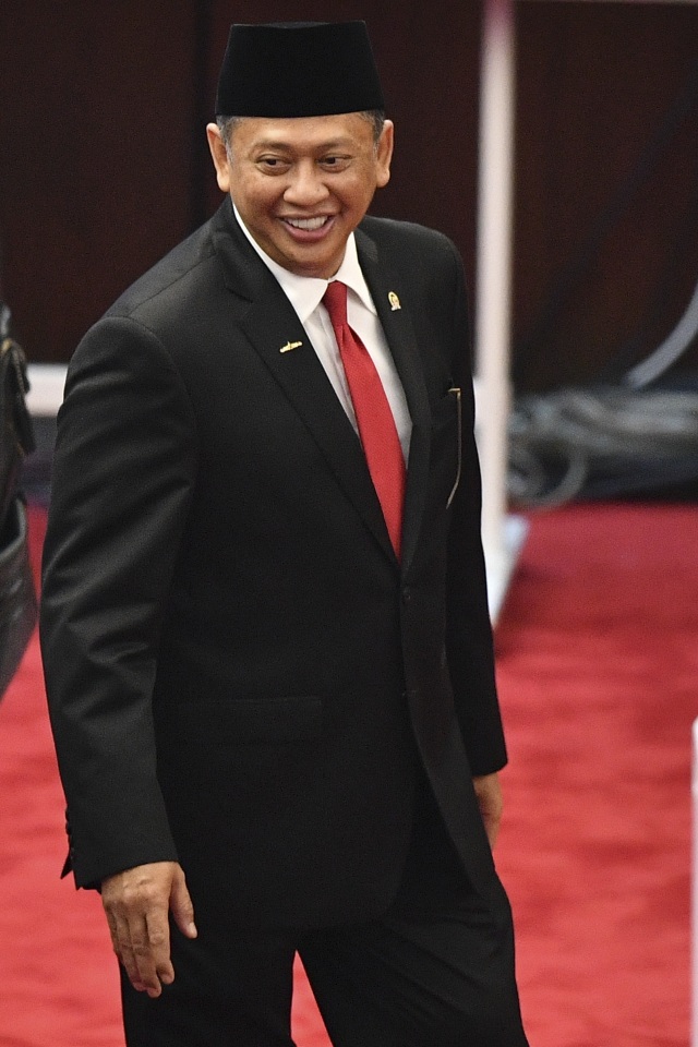Ketua Majelis Permusyawaratan Rakyat (MPR), Bambang Soesatyo. Foto: ANTARA FOTO/Nova Wahyudi