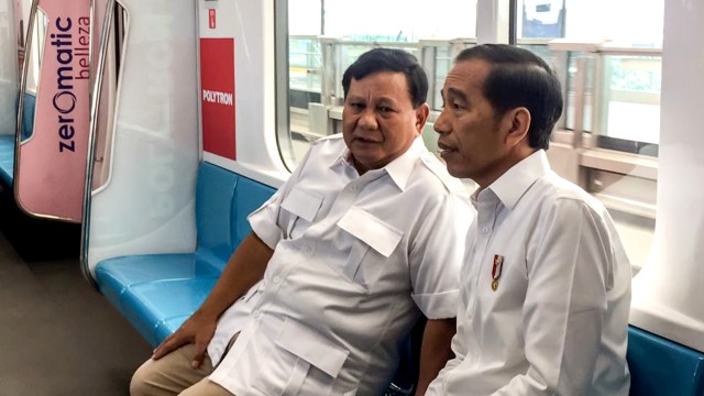 LIPSUS Prabowo, Pertemuan Prabowo Jokowi di MRT