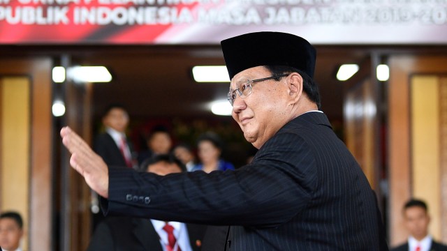 LIPSUS PRABOWO, Pelantikan Presiden Jokowi