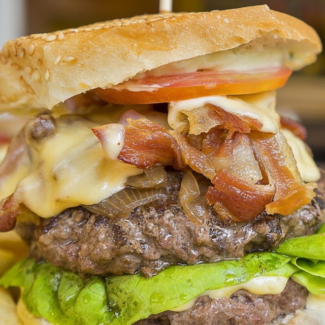 Ilustrasi burger (Square). Foto: Dok. Pixabay