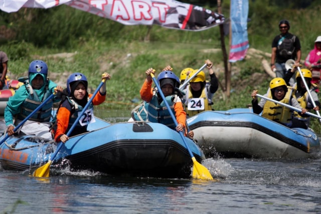 Foto: Arung Jeram Aman di Krueng Peusangan, Aceh Tengah (1137018)