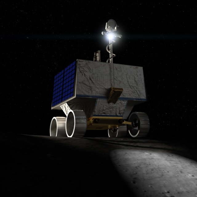 Robot VIPER yang akan NASA kirim ke Bulan. Foto: NASA Ames/Daniel Rutter.